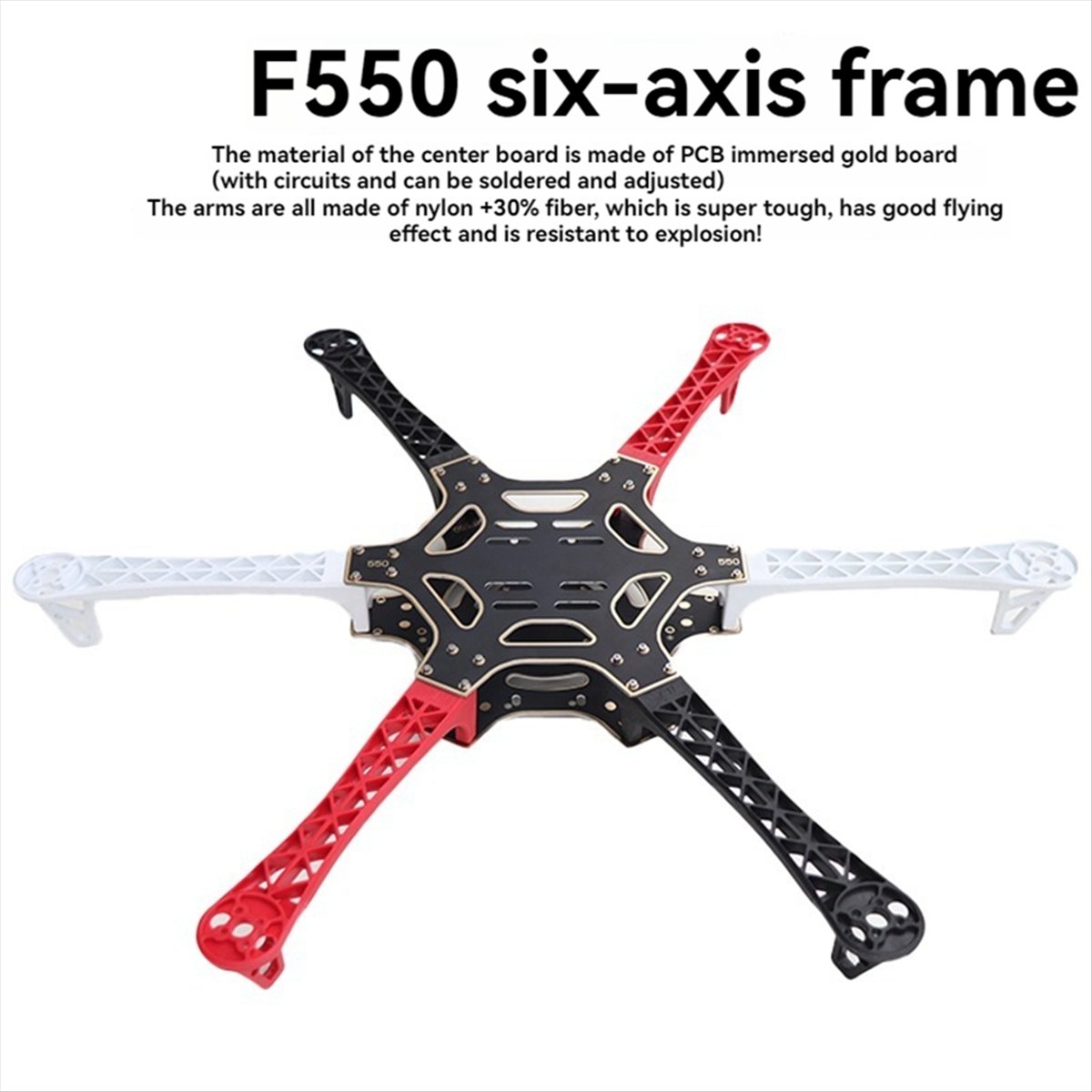 Drone Battery Plate - N86R FPV F550 Hexa Çerçeve Kolu