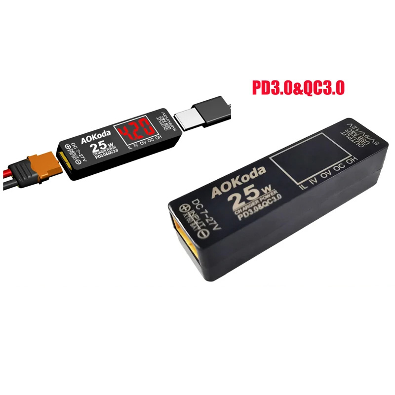 AOKoda XT60 - PD3.0 Lipo Pil H - Drone Battery Balance Charger incelemesi ve fiyatı