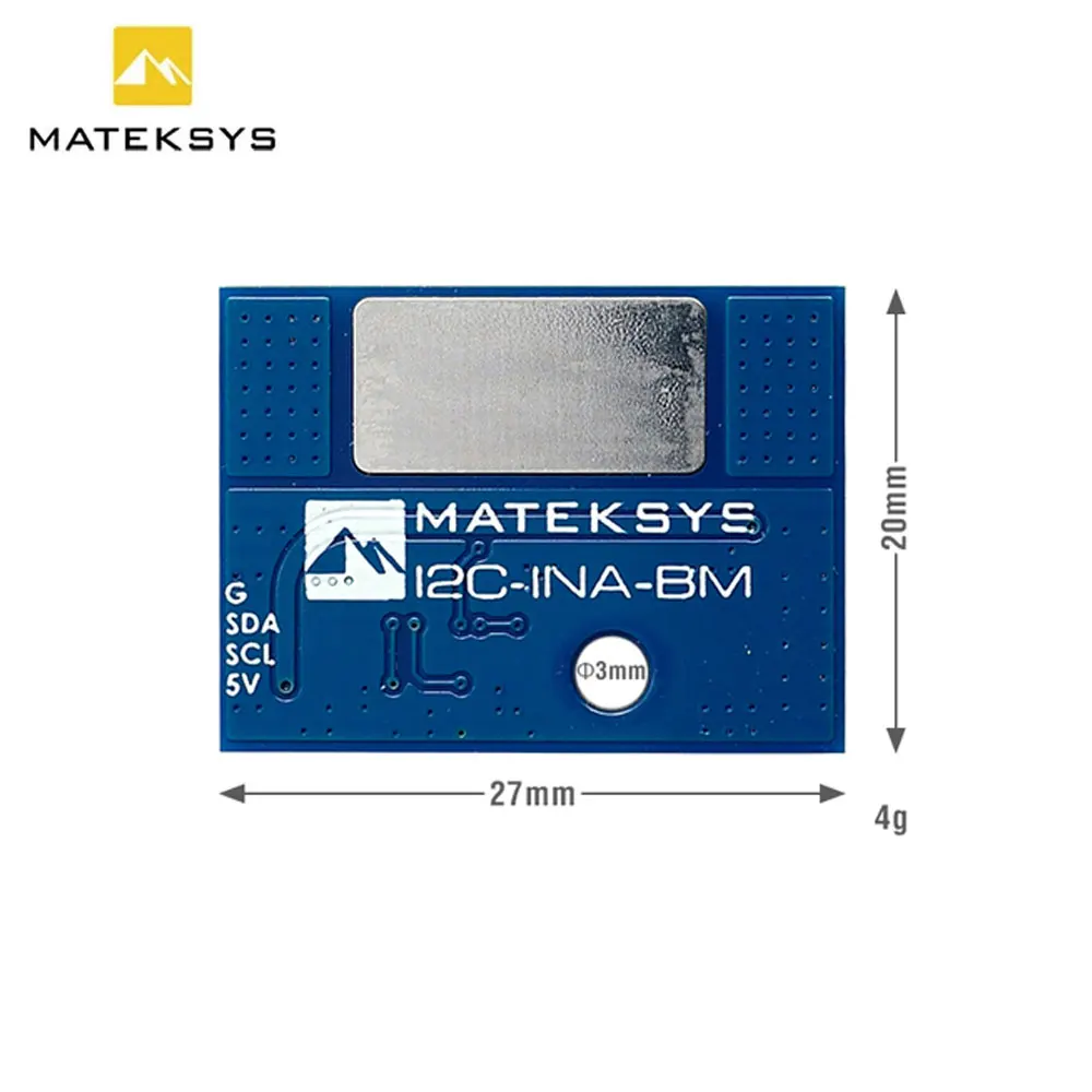 MATEK Mateksys I2C-INA-BM RC F - Drone Battery Plate incelemesi ve fiyatı