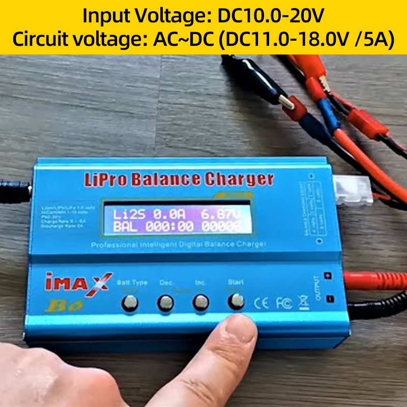 IMAX B6 80W pil şarj cihazı Li - Drone Battery Balance Charger incelemesi ve fiyatı