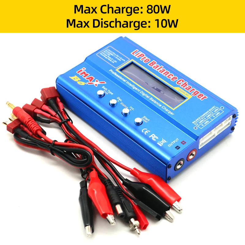 IMAX B6 80W pil şarj cihazı Li - Drone Battery Balance Charger incelemesi ve fiyatı