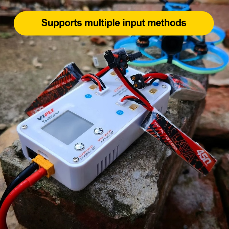VIFLY Toothstor 4 Kanal 2S LiP - Drone Battery Balance Charger incelemesi ve fiyatı